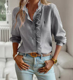 R&L™ Ruffled blouse – 50% discount