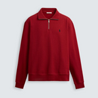R&L™  BASIC QUARTER-ZIP RED