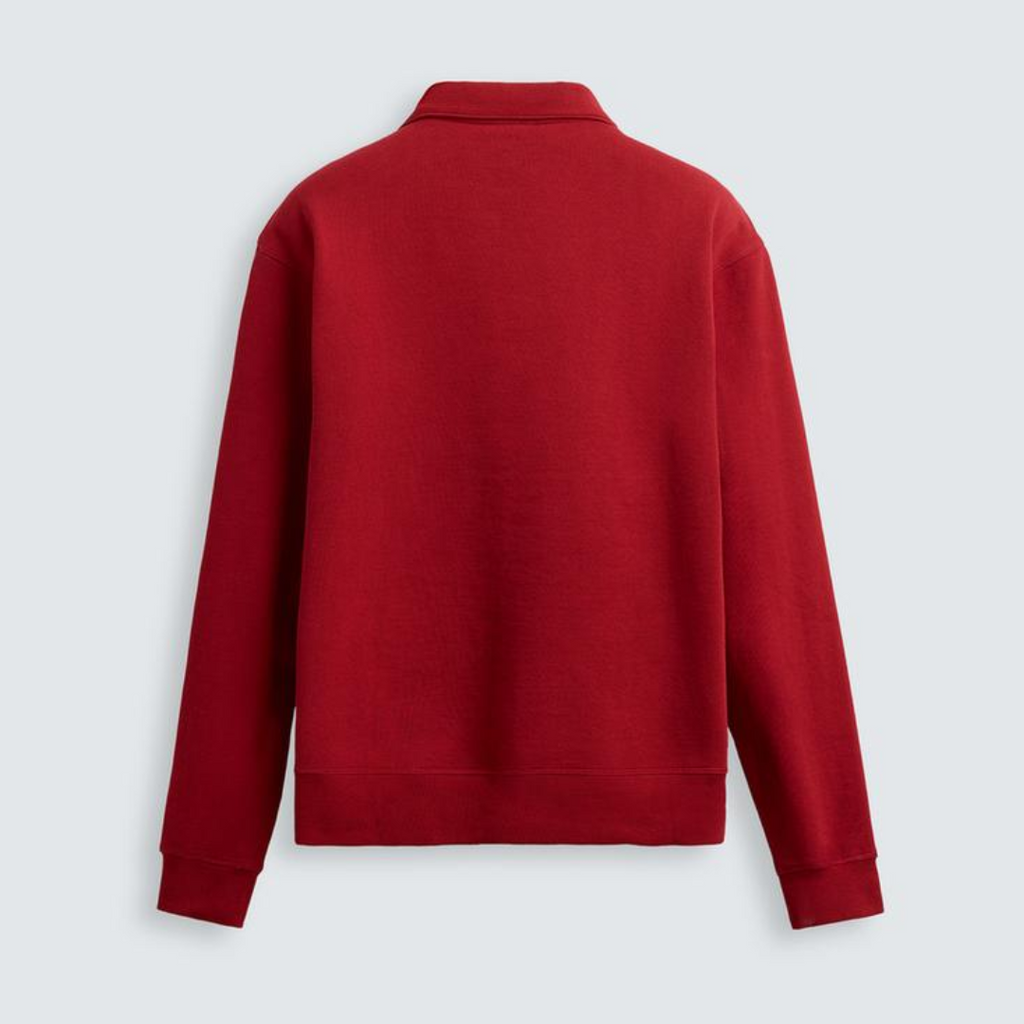 R&L™  BASIC QUARTER-ZIP RED