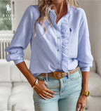 R&L™ Ruffled blouse – 50% discount