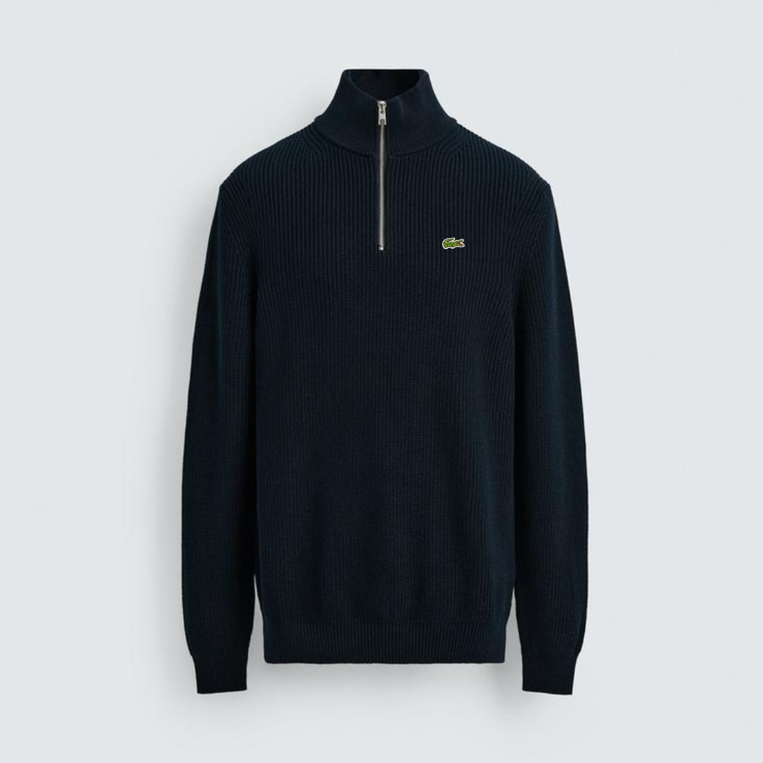 LC™ PURL KNIT SWEATER WITH ZIP