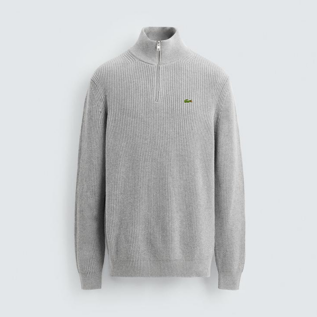 LC™ PURL KNIT SWEATER WITH ZIP