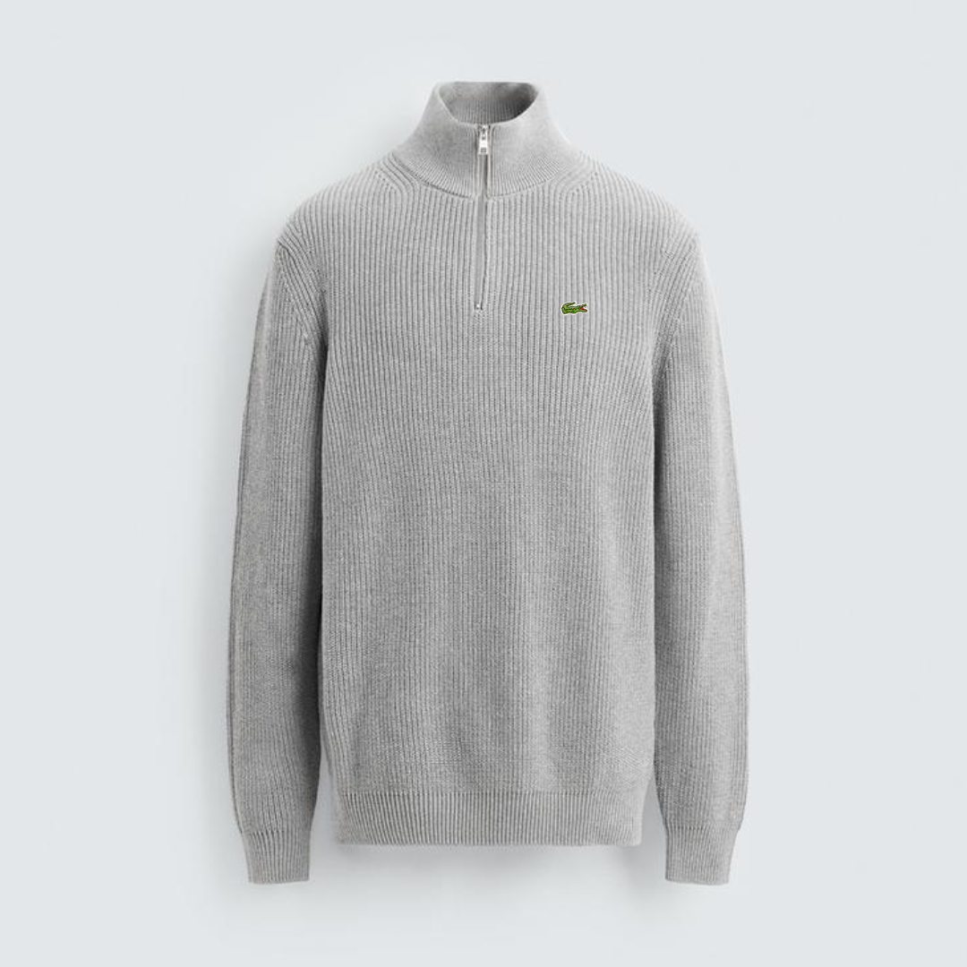 LC™ PURL KNIT SWEATER WITH ZIP
