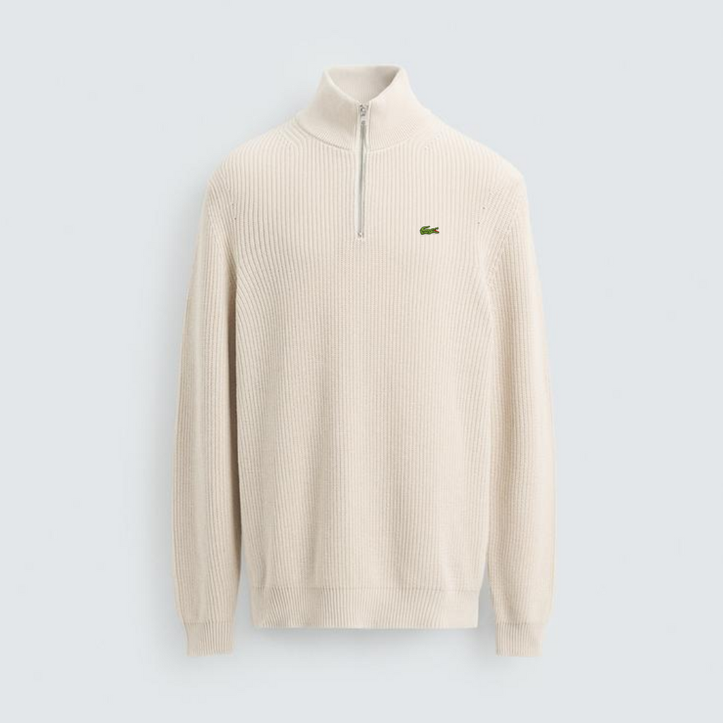 LC™ PURL KNIT SWEATER WITH ZIP