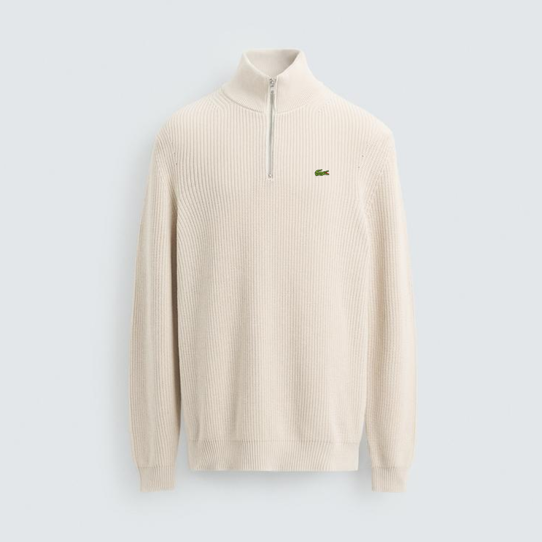 LC™ PURL KNIT SWEATER WITH ZIP