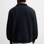 R&L™  BASIC QUARTER-ZIP NAVY