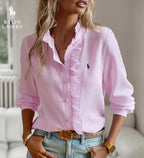 R&L™ Ruffled blouse – 50% discount