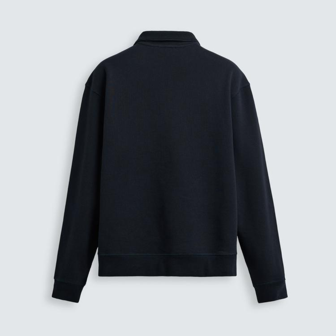 R&L™  BASIC QUARTER-ZIP NAVY