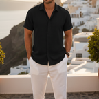 Classic Linen-Cotton Shirt