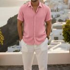 Classic Linen-Cotton Shirt
