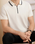 The Ridgeway Zip Polo