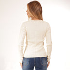 R&L™ Women's Sweater OFF White